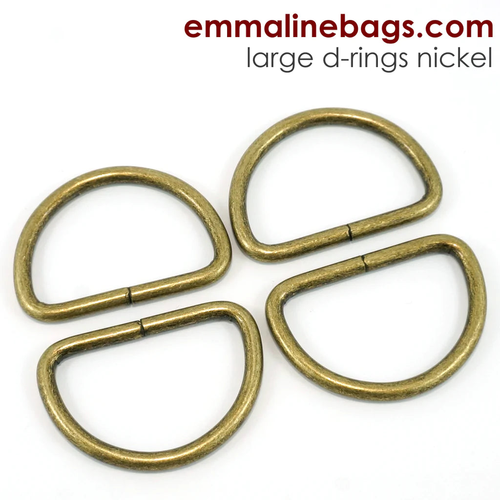 Buy AKORD D-Rings for Bag or Purse Handles, Silver, 25 mm, Pack of 10  Online at desertcartINDIA